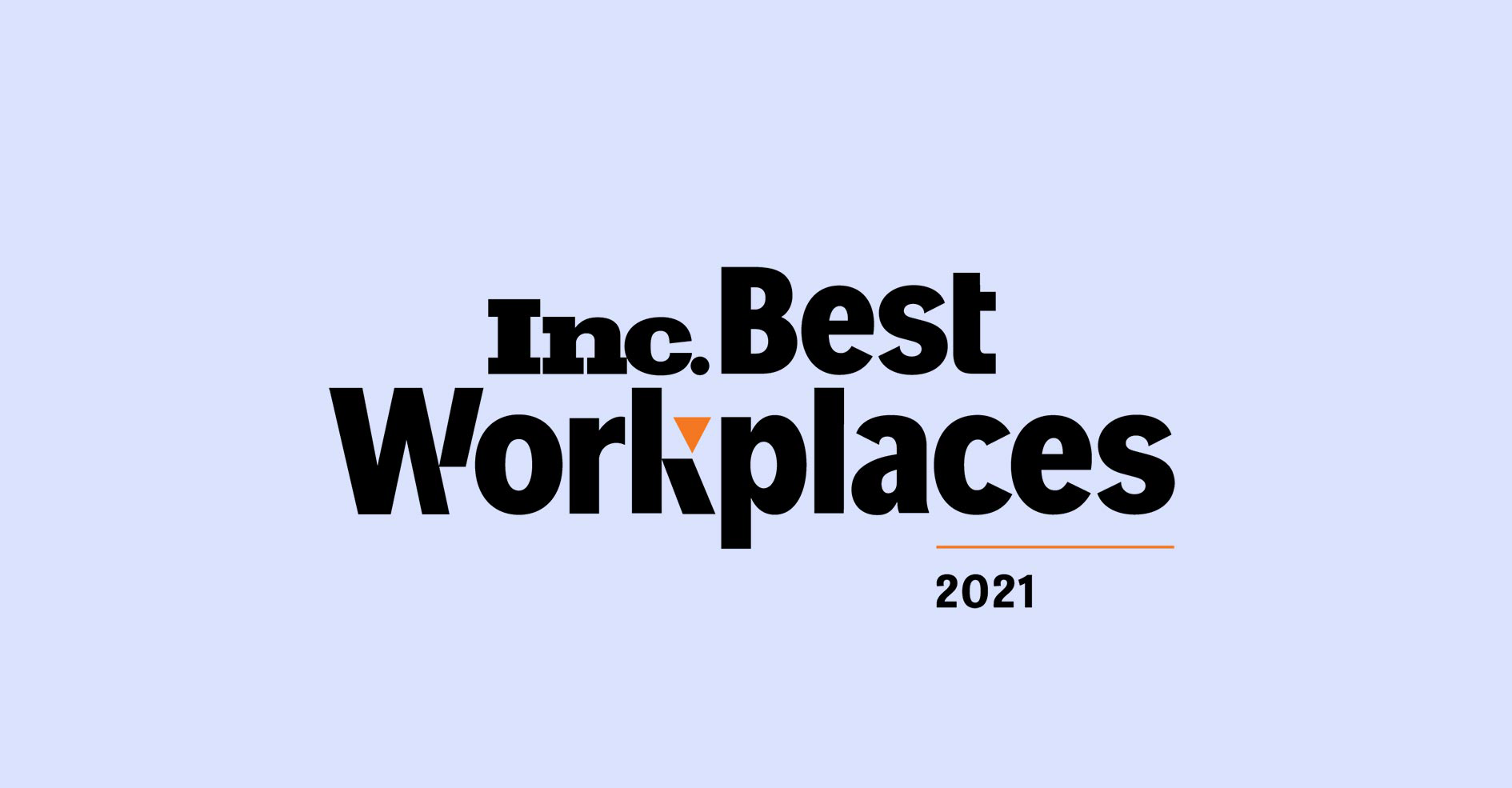 2021 Inc Best Workplaces Appcast Award