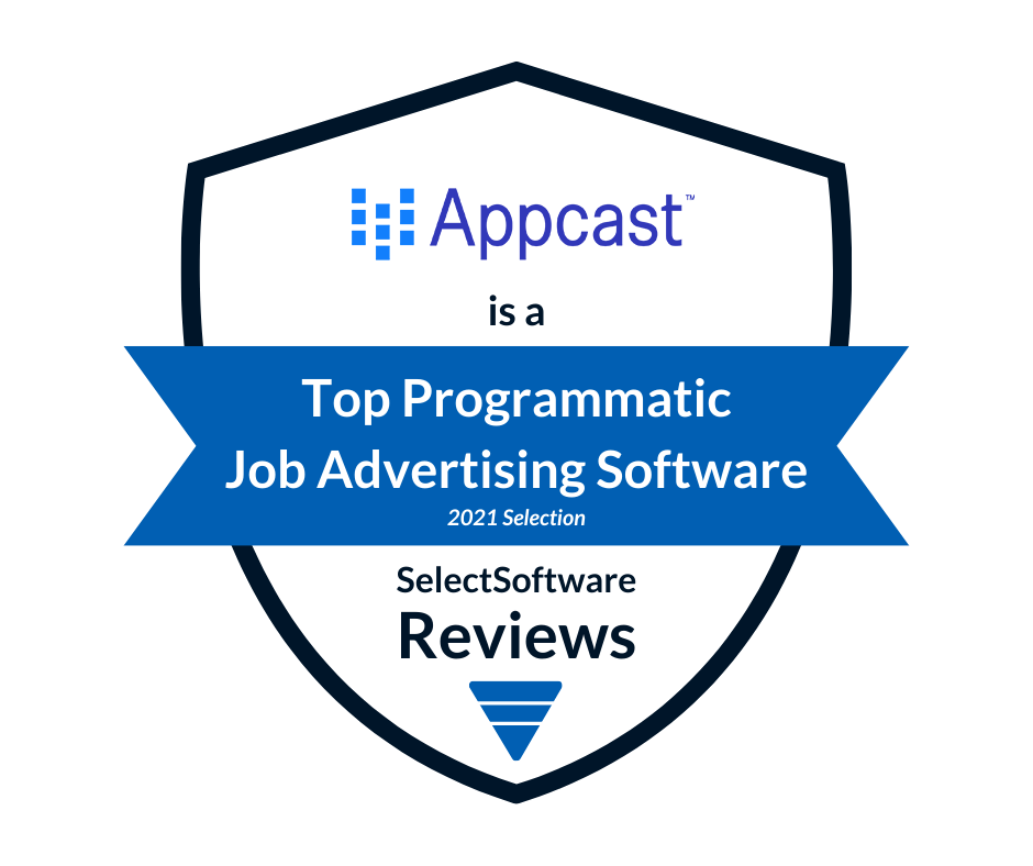 2021 SelectSoftware Awards Programmatic Job Advertising Software Appcast