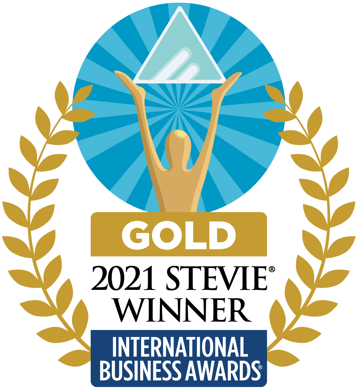 2021 Stevie International Business Awards Gold Winner